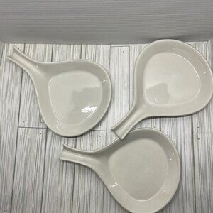 Vintage set of 3 Diversified Ceramic Handled Skillets
